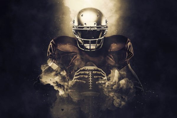 暗黑风格烟雾灯光照射人物海报效果PS动作工具模板 Guardian Photoshop Action