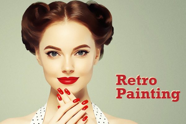 复古绘画素描肖像PS动作工具模板下载 Vol.3 Retro Painting PS Action Vol.3