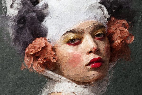 逼真抽象油画一键生成PS动作工具模板 Real Paint FX Photoshop Add-On Extension