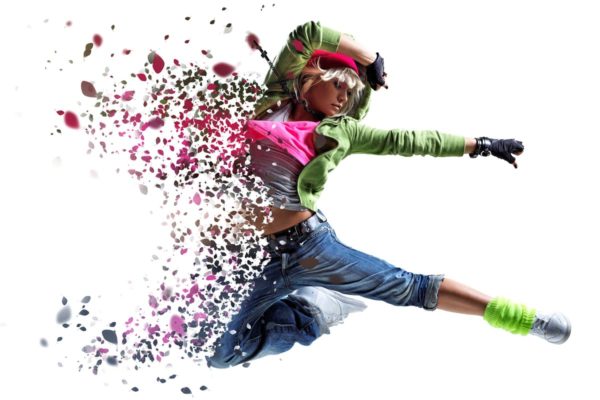 花瓣飞舞动感人物照片PS动作工具模板 Blossoms Photoshop Action