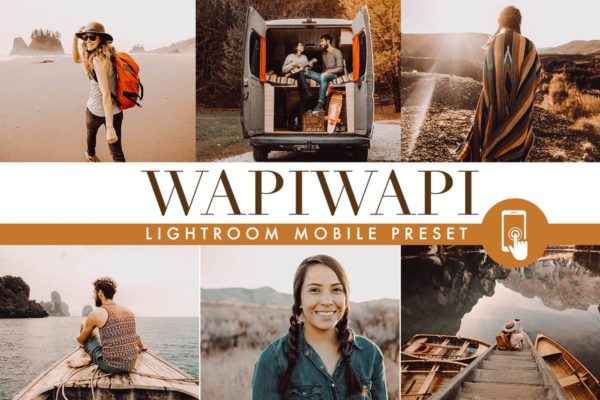 暖色调肖像人像照片调色LR预设工具素材 Rich & Moody Lightroom Mobile Preset