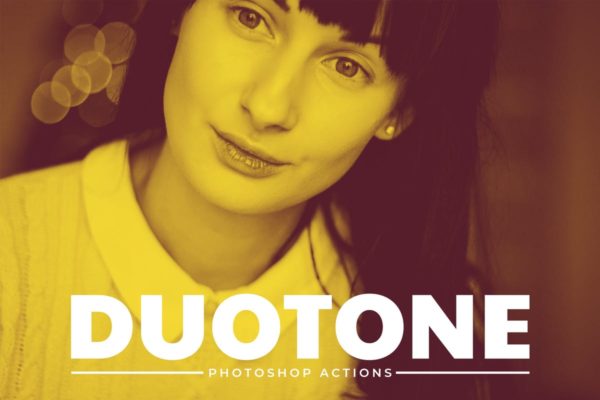 一款后期照片处理双色调专业效果Photoshop动作 Duotone Pro Photoshop Actions