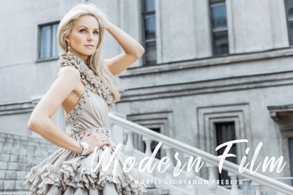 时尚电影胶片效果照片调色LR预设工具素材 Modern Film Mobile and Desktop Lightroom Presets