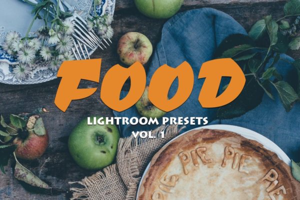 20款美食摄影照片后期处理滤镜LR预设工具素材 20 Food Lightroom Presets