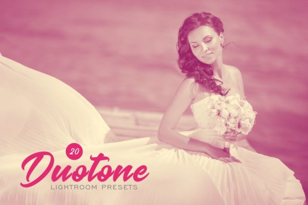 20个人像摄影双色调滤镜LR调色预设工具素材 20 Duotone Lightroom Presets