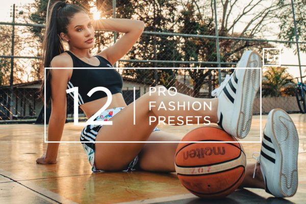 12款时尚杂志专业人物摄影后期处理LR预设工具素材 12 Pro Fashion Presets