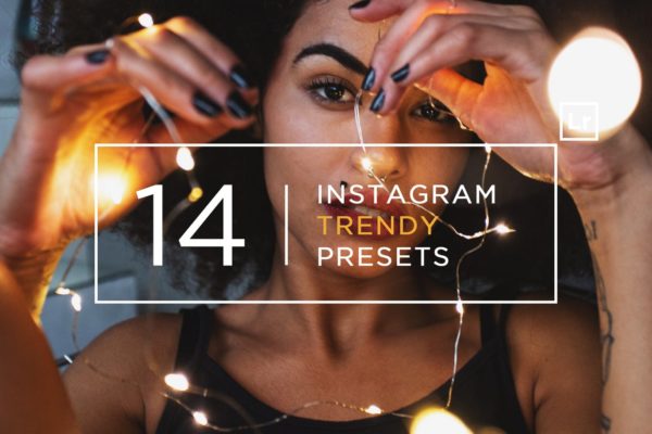 14款Instagram滤镜效果LR预设工具素材工具 14 Instagram Trendy Lightroom Presets
