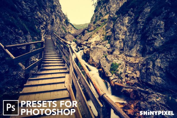 一款复古交叉冲洗效果的照片生成PS预设工具素材工具 Cross Processing – Photoshop Development Room