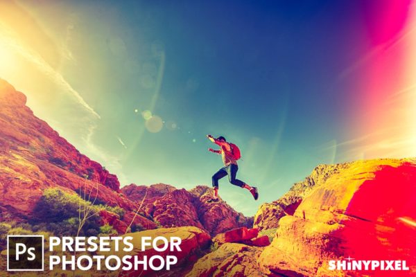 25款精美的梦幻漏光特效照片处理PS预设工具素材v2 Light Leaks Vol. 2 – 25 Photoshop Presets