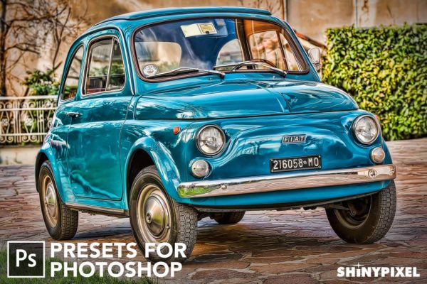 20款高动态范围照片效果生成PS预设工具素材v1 HDR Studio Vol. 1 – 20 Photoshop Presets