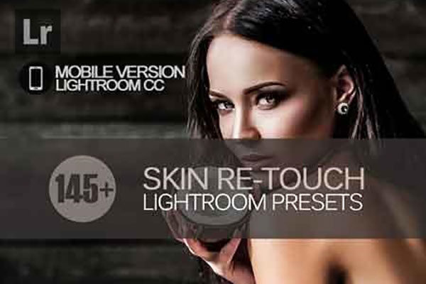 145+个照片皮肤修饰Lightroom预设工具素材手机捆绑包 [dng]