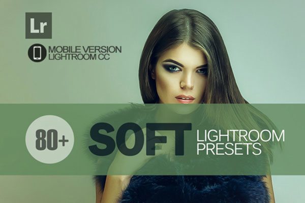 80+ 颜色饱和度调整的Lightroom预设工具素材文件 80+ Soft Lightroom Mobile bundle [dng]