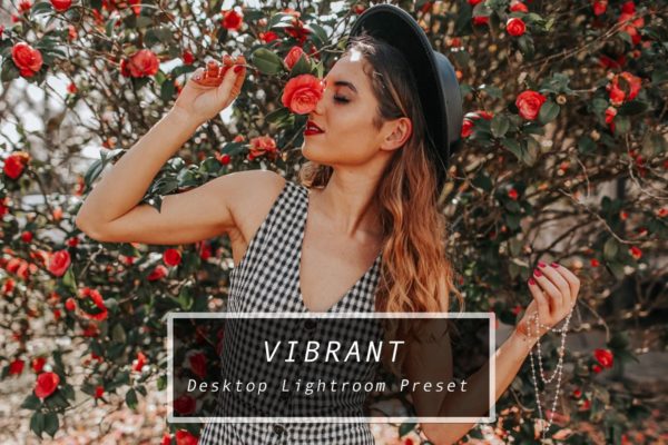 时尚充满活力人像调色LR预设工具素材