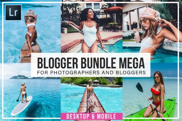 时尚博客人像摄影LR预设工具素材