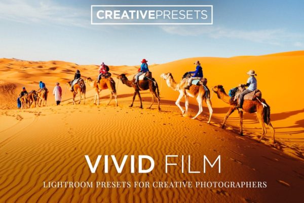 Vivid色彩模式创意摄影师照片调色LR预设工具素材工具 Vivid Color Lightroom presets