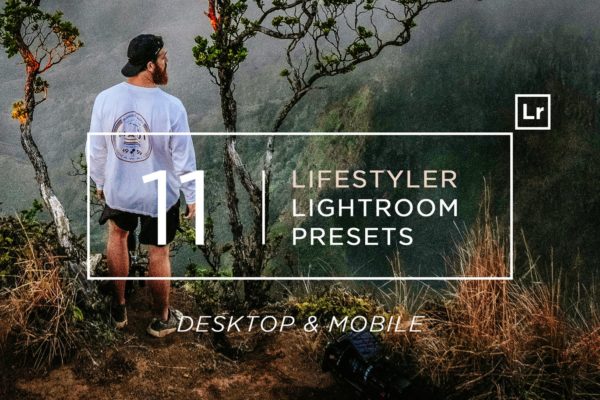 11个生活摄影照片后期处理LR预设工具素材 11 Lifestyler Lightroom Presets + Mobile
