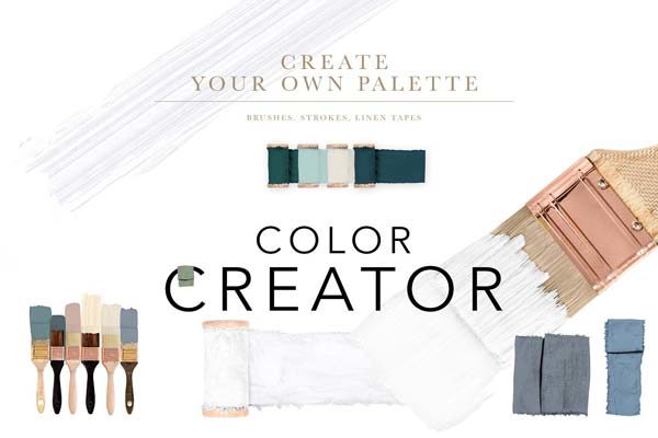 彩色创作者－多功能PS笔刷工具素材