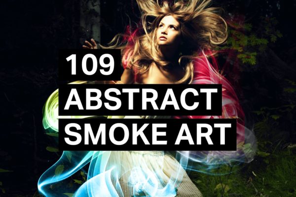 109款抽象烟雾艺术PS笔刷工具素材 109 Abstract Smoke Art