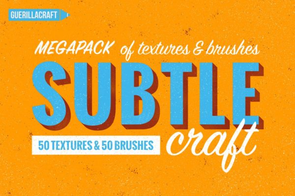 复古效果细微尘埃微粒纹理肌理PS笔刷工具素材 Subtlecraft – textures and brushes