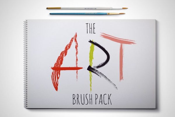 手绘艺术AI画笔笔刷工具素材 Art Brush Pack for Illustrator