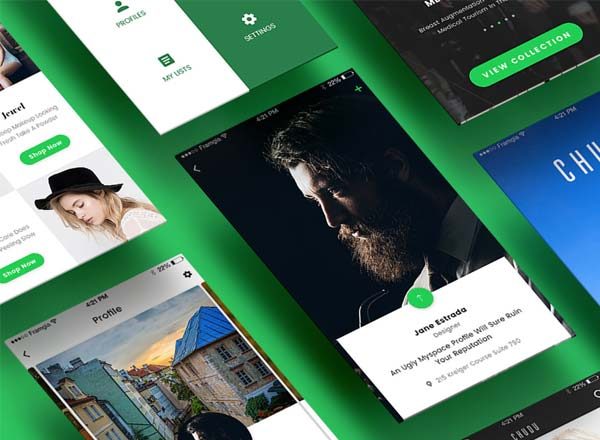 一套大气的全功能iOS Ui Kits文件[PSD,Sketch]