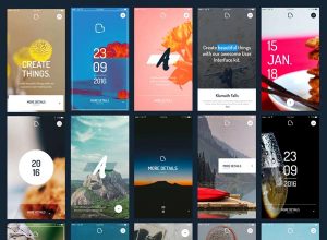 一套漂亮的APP UI KITS打包文件[PSD+Sketch]