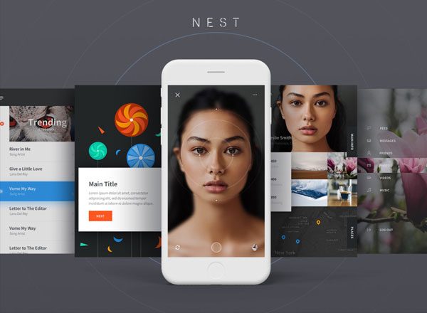 新鲜的高品质APP UI kits套装文件[Sketch]