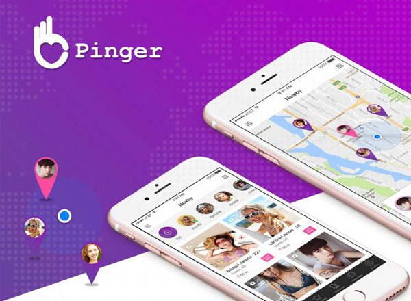 约会 APP Ui Kits素材套件 Pinger – Dating UI Kit