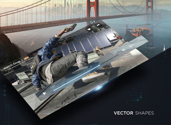 iOS 游戏商店应用 Ui Kits素材套件 NERD UI Kit