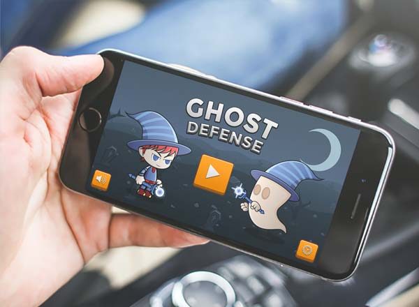 蚂蚁素材下午茶：超萌的魔鬼系列游戏UI KITS套装素材文件[PSD,Ai]