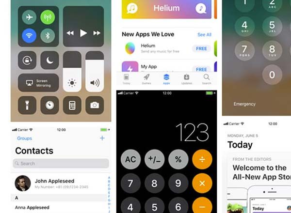 iOS 11 GUI里包含的新元素源文件[For Sketch]