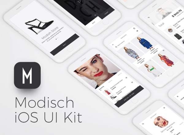 时尚服饰垂直类APP UI KITS文件[Sketch]