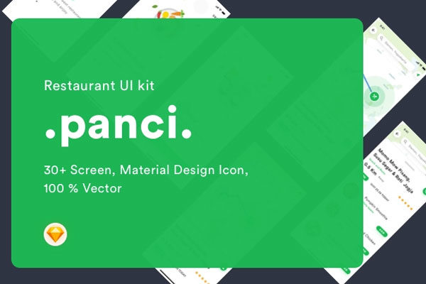 iPhone X生鲜产地直接配送功能的APP UI KITS文件[Sketch]