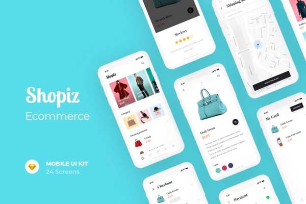 第一素材下午茶：包含交互动画文件的时尚清新的APP UI KIT文件 [Sketch,Prd]