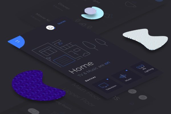互联网智能家居手机APP Ui Kits素材套件 Smart Home Mobile Ui v.2