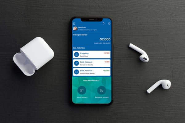 数字钱包移动用户界面Ui Kits素材套件- H Digital Wallet Mobile Ui – H