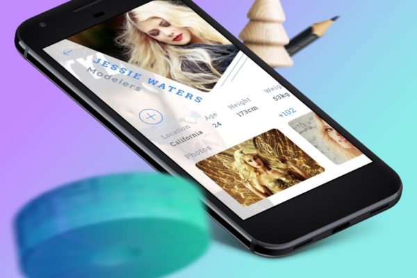 APP应用用户中心界面设计模板素材 Profile 7 Mobile Ui – TH