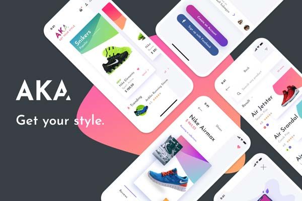 第一素材下午茶：个性电商APP UI KIT套装模板文件[Sketch]