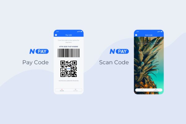 电子钱包APP应用UI设计之二维码扫码界面设计模板素材 Scan Code – Wallet Mobile UI – N