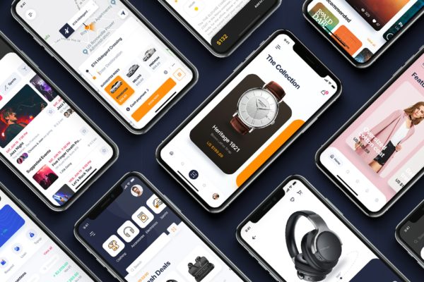 网上支付生活服务APP应用界面设计SKETCH设计素材 PALLAS – Multipurpose Card-based_SKETCH