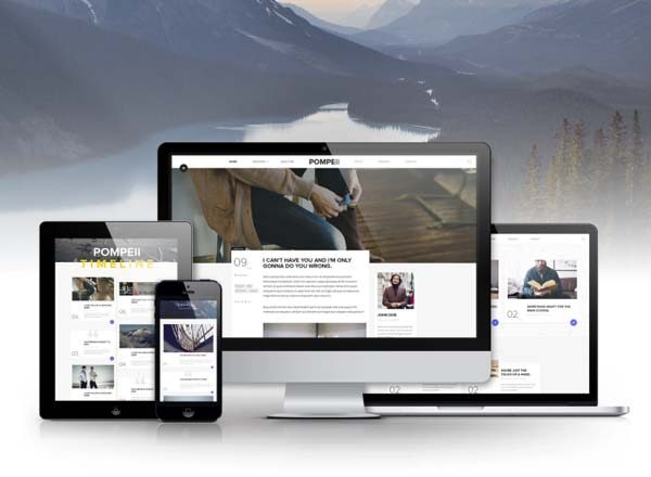 专业的高品质的博客皮肤设计模版文件[PSD]