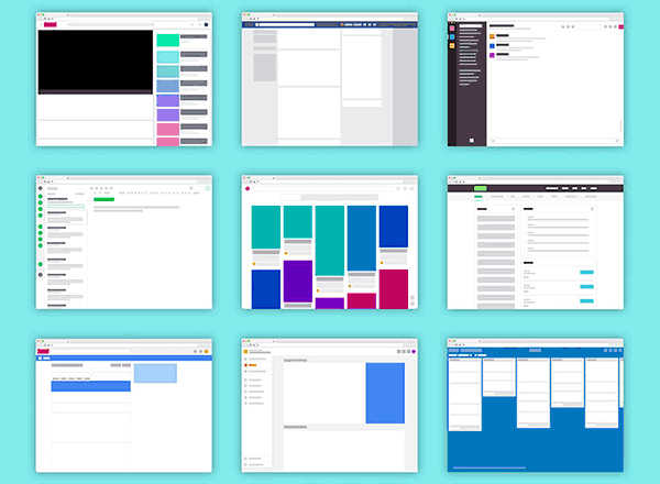 最主流的12个网站布局结构模板 12 Popular Website Layouts Sketch Freebie