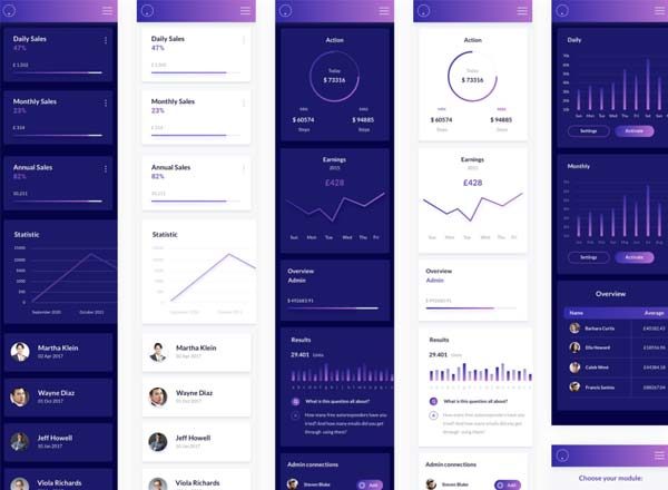 第一素材下午茶：移动WEB APP H5网页模板文件[PSD,Sketch]