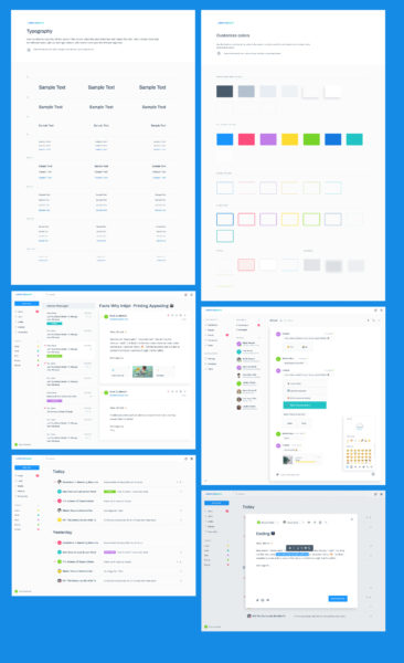 免费网站后台控制面板UI设计套件模板素材 .controlpanel – Design System