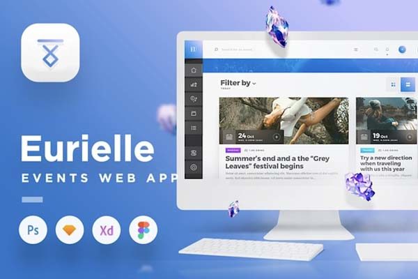第一素材下午茶：富文本博客资讯新闻类网站UI KIT模板套装文件 [PSD,Sketch,XD,Fig]