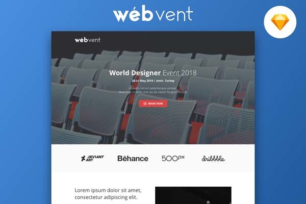 一套好用的企业官网模板文件[Sketch]