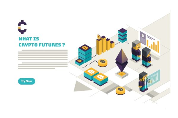 比特币加密货币业务场景落地页模板设计 Cryptocurrency and Blockchain landing page.