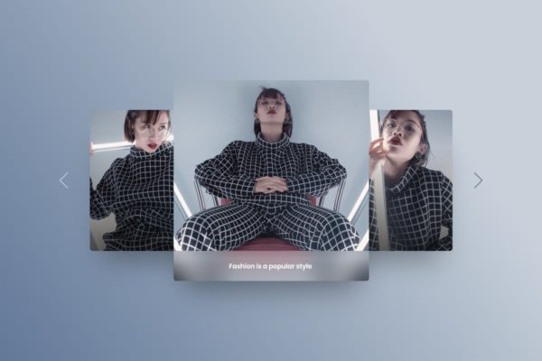 网站交互式滑块幻灯片轮播UI设计模板素材 Interactive Slider – Adobe XD