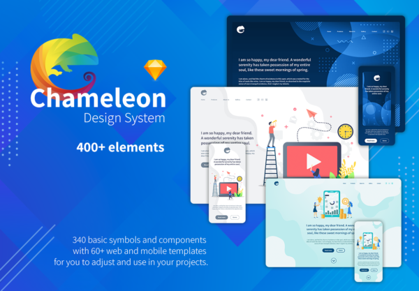 第一素材下午茶：App&Web网站设计必备系统[Sketch]