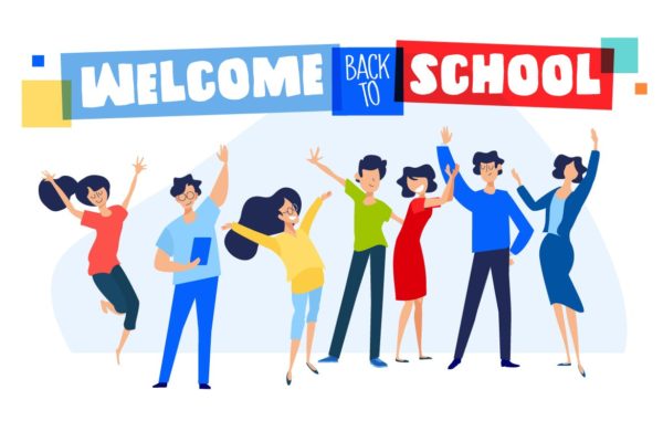 开学季校园主题矢量概念插画精选 Back to school